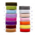 Панделка органза и сатен, 2.5х25 см