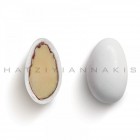 Бонбон лешник, бяло, гладко, 4 кг. в кутия