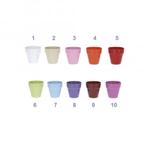 Пластмасова кашпа,11х10 см