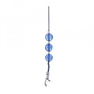 Висулка сини топчета