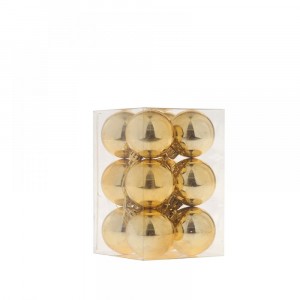 Топка злато к-т от 12бр,5CM