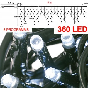 Коледни лампички - 360 LED