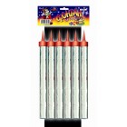 Фонтан за торта 6бр, 12см, 40сек., сребро;8/15/6