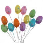 Яйце на клечка6цвята,4cm,S/12