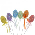 Яйце на клечка,6цвята,6cm,S/6