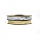 Панделка,злато/сребро. 50М