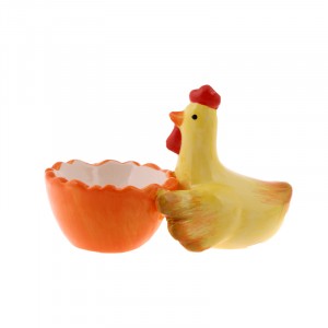 Яйцедържачка коко 1мод,11.5х6х7.8cm(6x72)