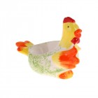 Яйцедържачка коко шарен,1мод,8.3х6.3х7.8cm(4x64)