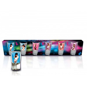 Стриптийз чаша за шот,жени,к-т от 6бр.