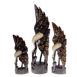 Птици черупка к-т от 3бр, 50,40,30CM