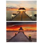 Светеща картина LED кей 40X60CM