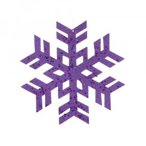 Висулка звезда,лила, 20см