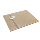 Книга,пожелания за бебе, сърце, крем, 35стр.25X32CM