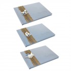 Книга,пожелания за бебе, синя,3мод. 35стр.25X32CM