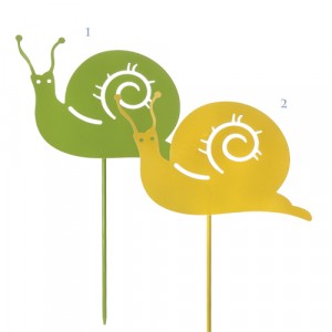 Охлюви метал на стик 15х31СМ,24/72