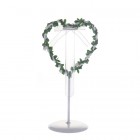 Колба в сърце на стойка,12X24CM,1/48