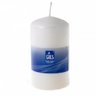 Свещ цилиндър бяла 100x58mm