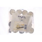 DUFTI Свещ чаена 25бр. ванили  38мм