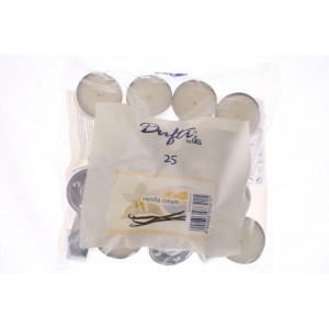 DUFTI Свещ чаена 25бр. ванили  38мм