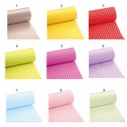 Ролка плат, точки, различни цветове, 60CMX50M