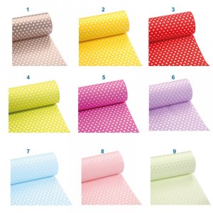 Ролка плат, точки, различни цветове, 60CMX50M