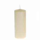 Свещ цилиндър крем,7Х18СМ,1/48