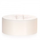 Свещ с три филтила,крем, 23х10 см