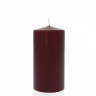 Свещ бордо, 9х18 см
