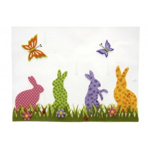 Пано зайци 40Х30