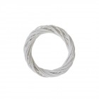 Венец плетен бял 10СМ,1/200