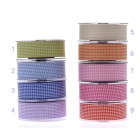 Панделка каре различни цветове 4см.х50М