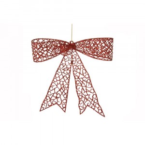 Панделка ажур,червена 35Х30cm