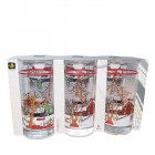 КЛАСИКО-Чаша 26 сl- коледен пейзаж, к-т 6 бр.