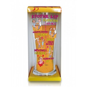 Чаша за бира 500мл „ЕРОТИК БАР”(1x24)