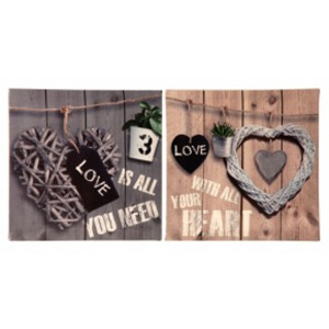 Картина принт LOVE 30X30CM