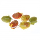 Декоративно яйце с цвете, S/6, 6 cm