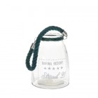 Свещник въже море 14х14х8.5CM