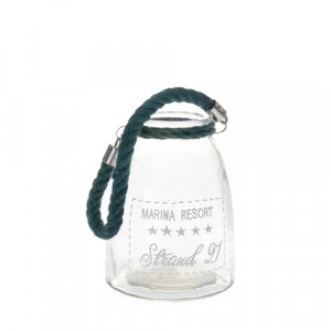 Свещник въже море 14х14х8.5CM