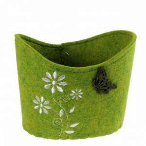  Панер  пеперуда, филц ,18х11х10см