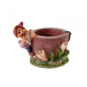 Кашпа Джудже - Полирезин, 14.5х12х11.5, 1/16