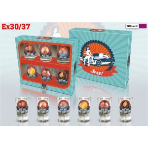 К-т от 6бр чаши за шотове „Hug me!”(1X12)