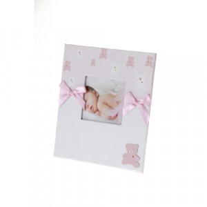 Фоторамка, розова, 10X10cm