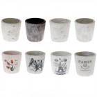 Керамична кашпа, 13х13, 128