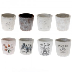 Керамична кашпа, 13х13, 128