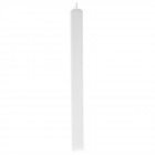 Великденска свещ, плоска, бяла