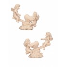 Ангели на люлка със сърце 11CM