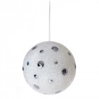 Топка бяла ср.точки 25CM