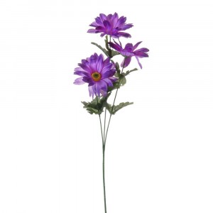 Стрък 3 маргарити лилави