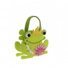 Кошница филц - жаба, 17x7x21cm