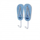 Дървена закачалка,джапанки,15х21